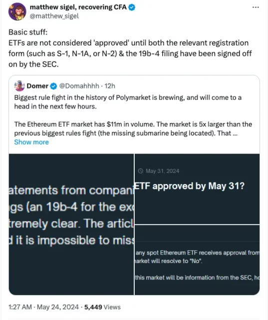 Tartışmaların Odak Noktası: ETF Onayı ve Karmaşa