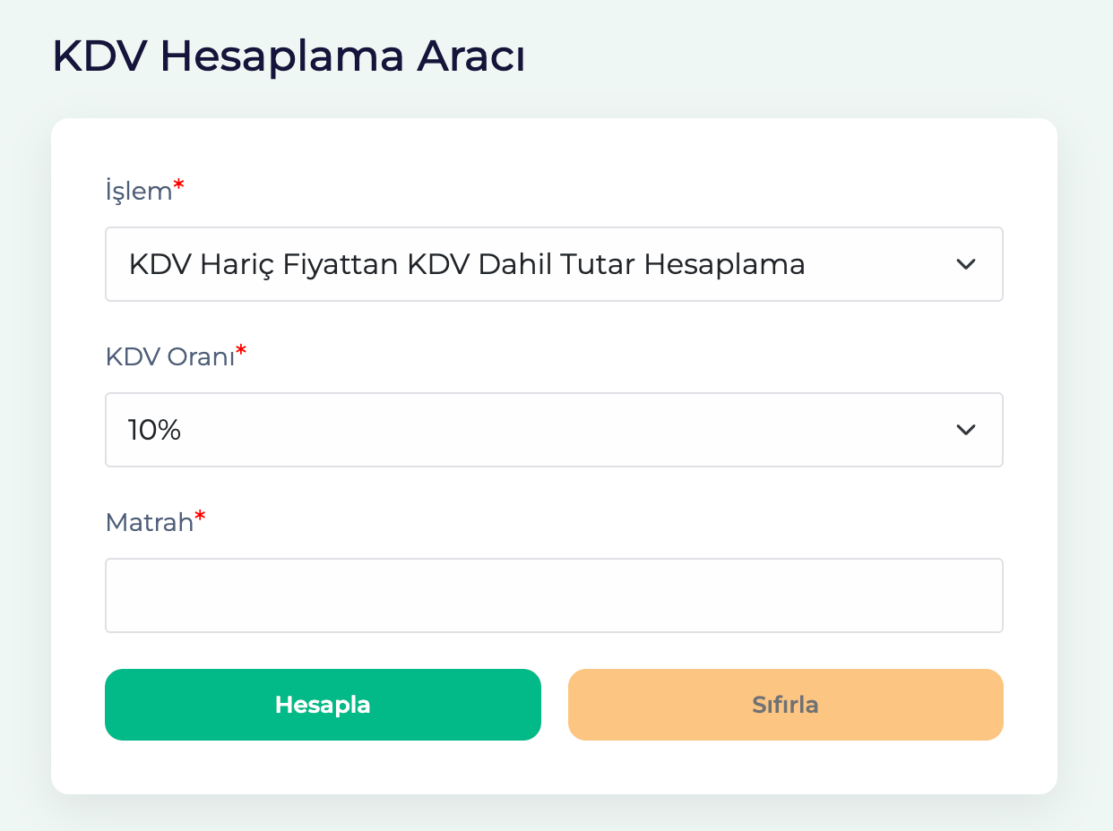 KDV Matrahı ve Ödeme Zamanı